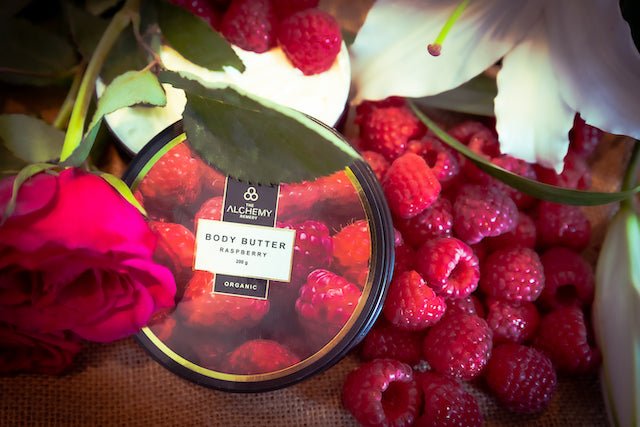 Organic Whipped Raspberry Body Butter - The Alchemy Remedy